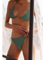 Bikini maillot de bain Lafitenia vert en matière recyclée par Jolies mômes