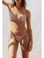 Triangle réversible lila maillot de bain sexy Kokomo par Jolies mômes