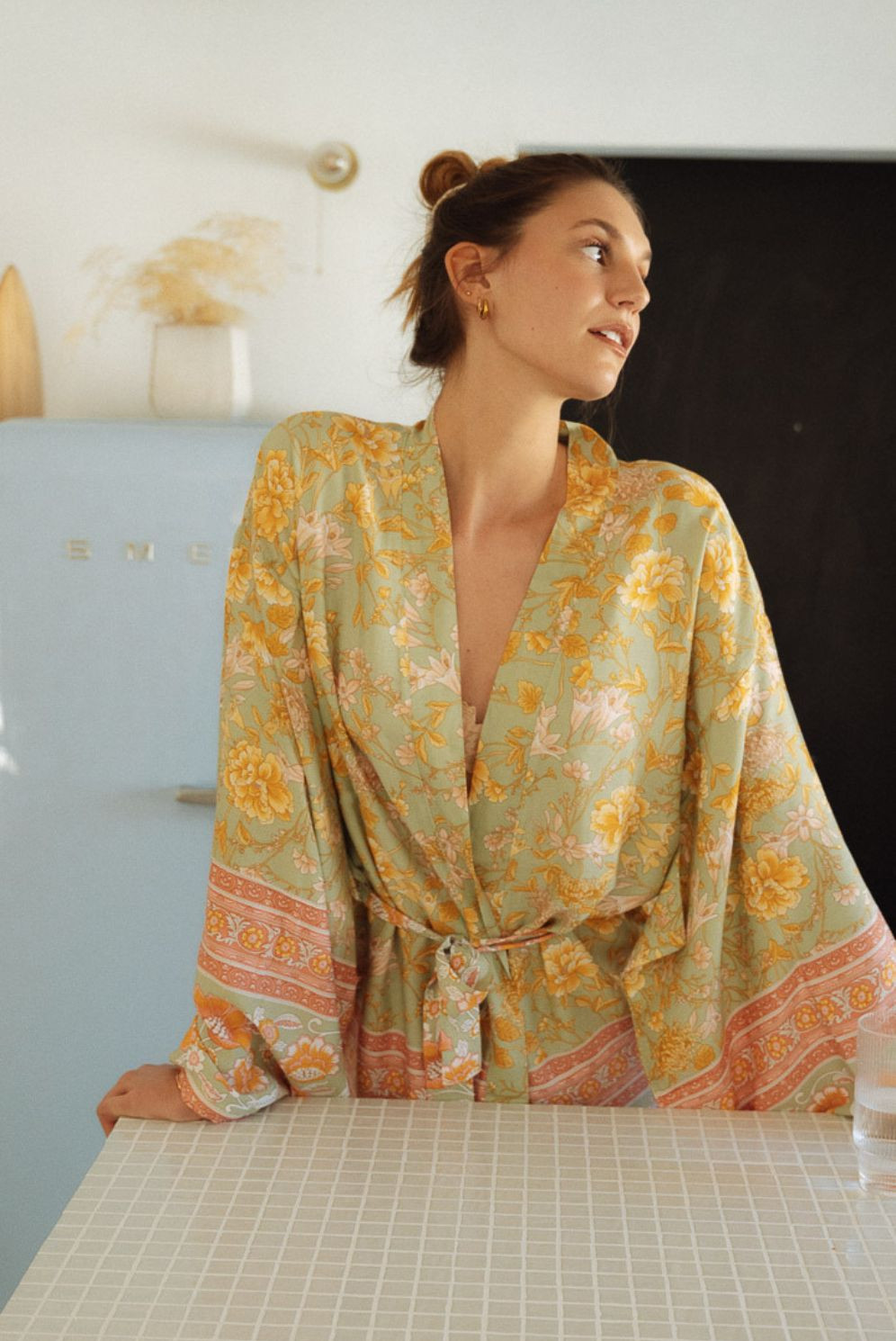 Déshabillé kimono femme Jolies Mômes en viscose
