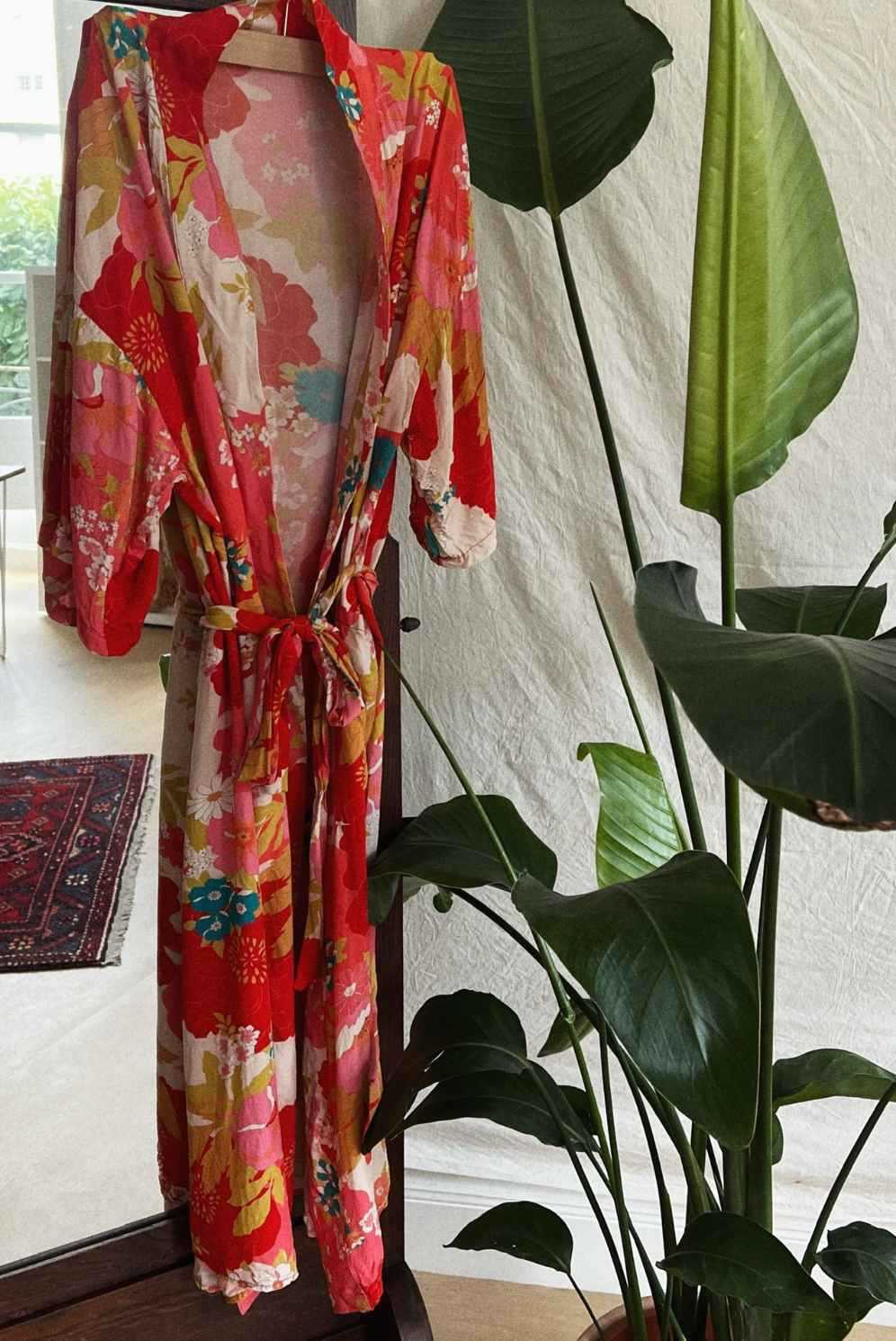 Déshabillé kimono femme Jolies Mômes en viscose