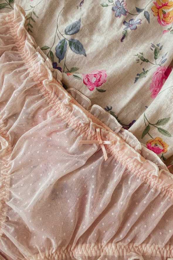 Le bas de lingerie Culotte bloomer Jolies Mômes - Spécialement conçue pour Octobre Rose